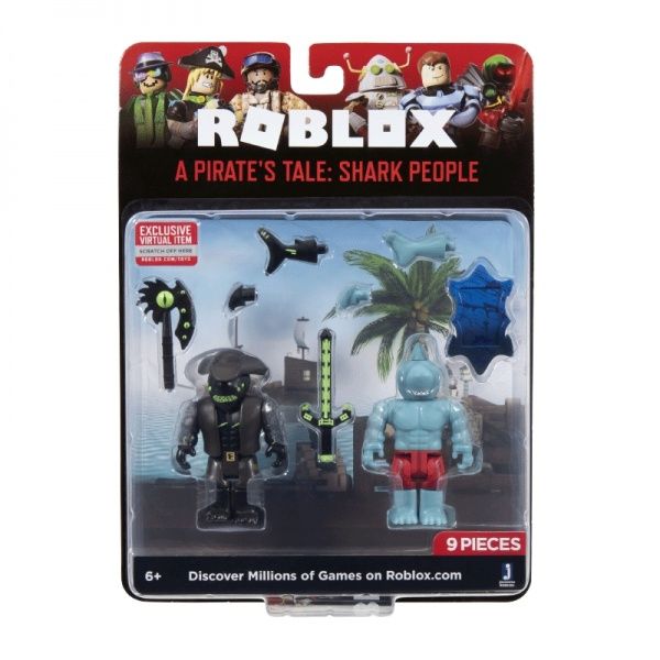 Набір фігурок Jazwares Roblox Game Packs A Pirate's Tale: Shark People W7 ROB0305 
