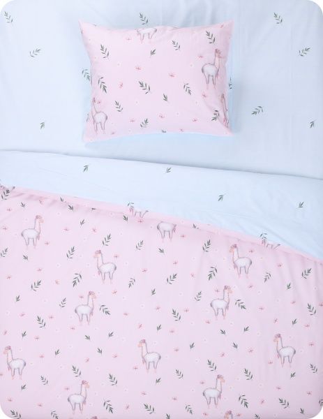 Комплект постельного белья Lama полуторный разноцветный принт La Nuit 