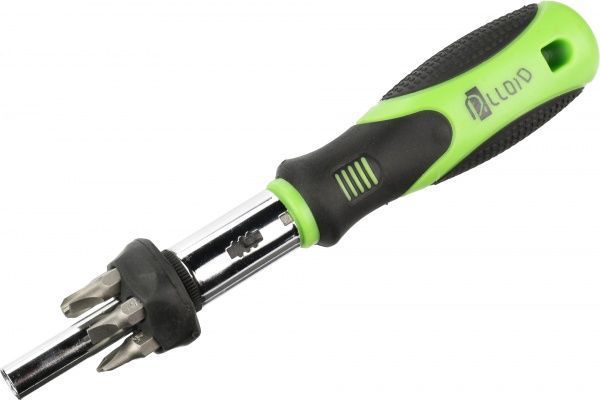 Отвертка со сменными насадками Alloid 