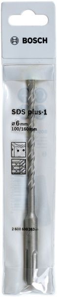 Бур Bosch 1 SDS-plus 6x100 мм 160 мм 2608680263