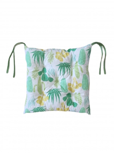 Подушка на стул Кактусы Прованс 40x40