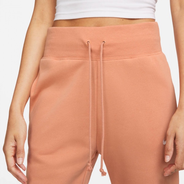 Брюки Nike W NSW PHNX FLC HR PANT STD DQ5688-225 р. XL коричневый