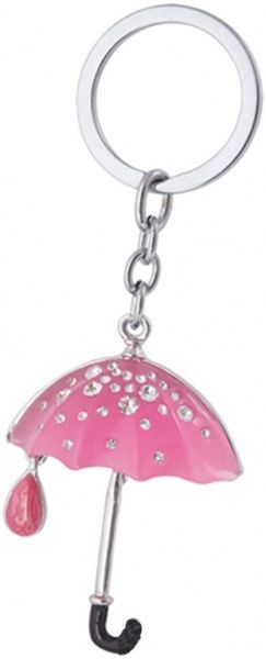 Набір LANGRES подарунковий Umbrella: ручка кулькова + брелок малиновий 