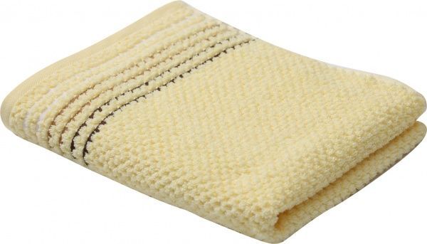 Рушник махровий Попкорн 45x80 см жовтий 