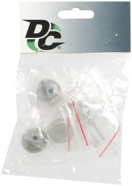 Тримач для дзеркала MDF 601 small матовий хром 4 шт DC