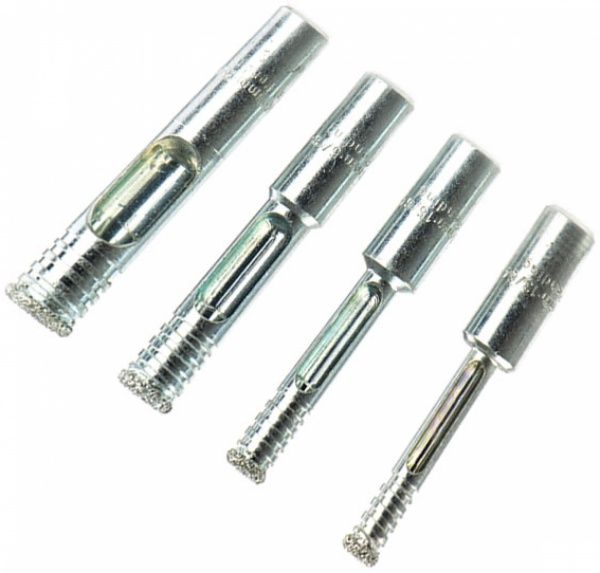 Набір коронок алмазних Hitachi по керамограніту 5-10 мм 780712