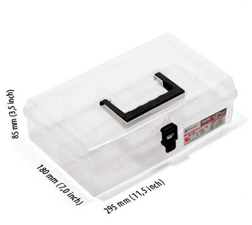 Органайзер для дрібних деталей для метизів Prosperplast прозорий (295x180x85) 5 секцій (NUN12) 12