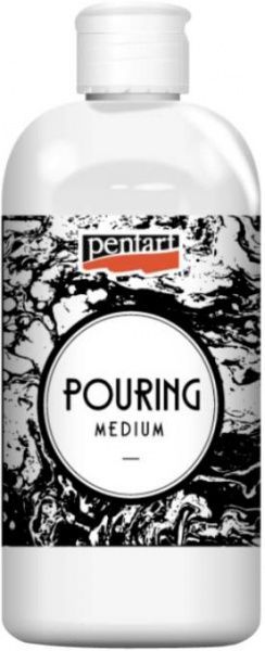Медіум Pouring на водній основі для акрилових фарб 500 мл Pentart