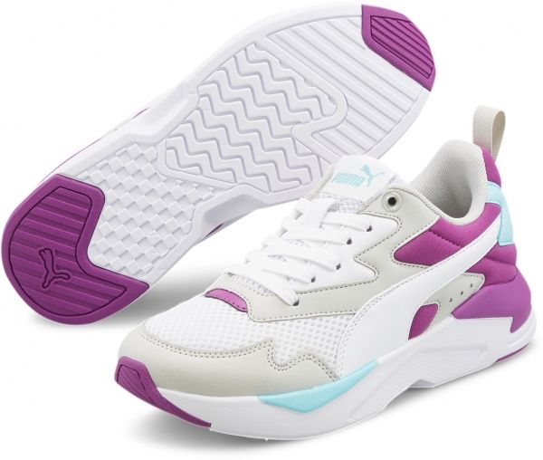 Кроссовки Puma X-Ray Lite Radiate Jr 37506702 р.UK 3 белый