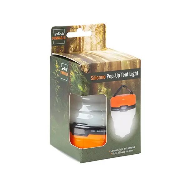 Фонарик-лампа SUMMIT REGENT INTERNATIONAL LTD PINNACLE SILICONE POP UP LANTERN