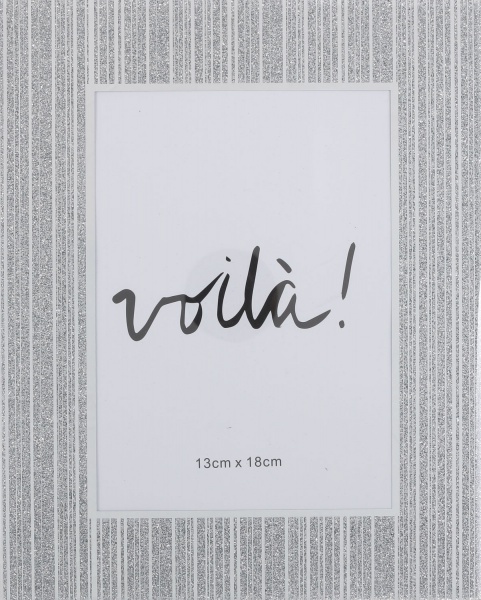 Рамка для фото Voila 1 фото 13х18 см серебряный 