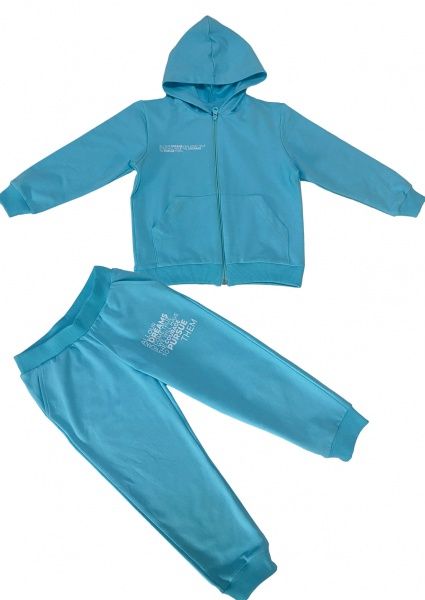 Спортивний костюм Roksana для дівчинки №0027/32195 р.146/152 бірюзовий 