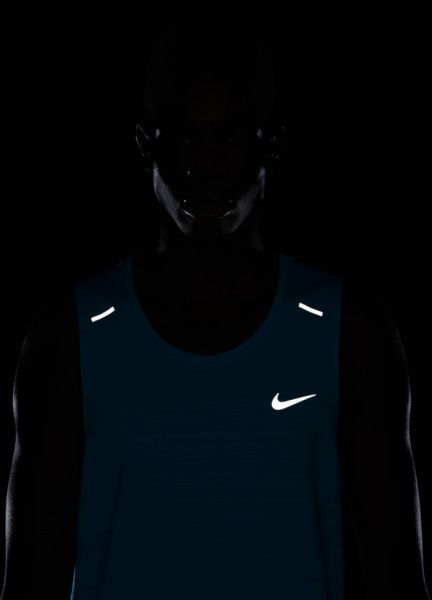 Майка Nike M NK DF MILER TANK CU5982-447 M блакитний