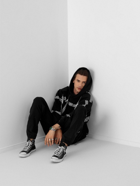 Джемпер Outhorn OUTHORN HOZ21-BLM619-20S р. L черный