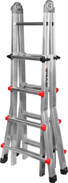 Лестница телескопическая SVELT SCALISSIMA 9+9 (SSCAL009R) 