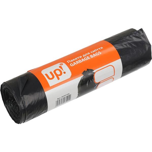 Мішки для побутового сміття UP! (Underprice) стандартні 240 л 5 шт. (2250707184017)