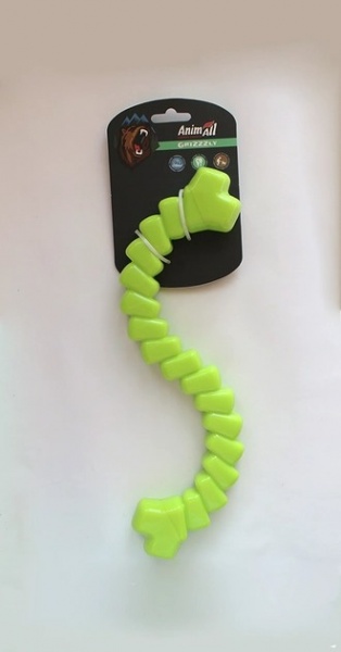 Іграшка для собак AnimAll GrizZzly 9796 мотиваційна шнур green