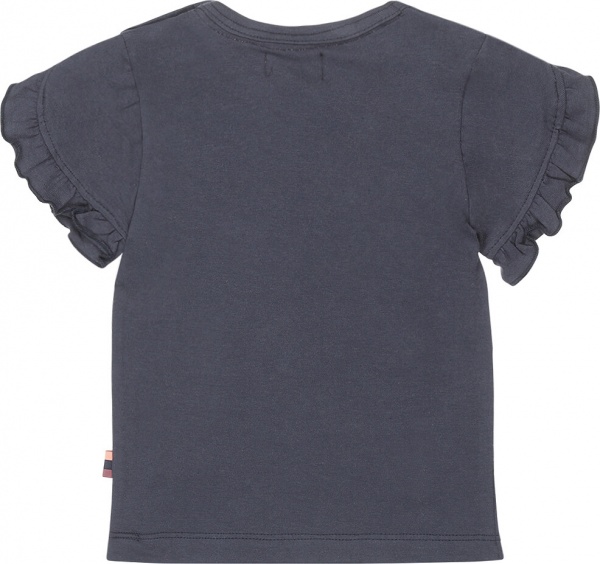 Футболка для девочек Dirkje р.80 темно-голубой T46442-35 