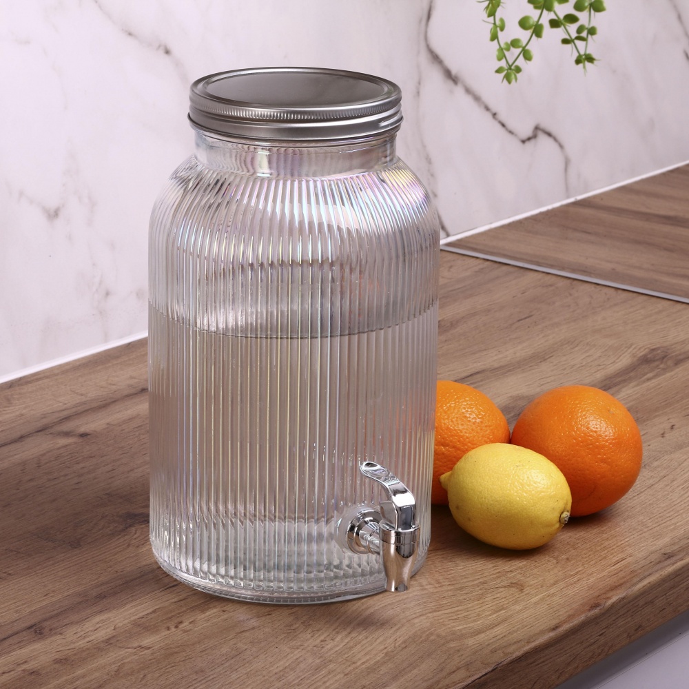 Емкость для напитков Maxmark Electro Lustr 5,8 л с крышкой и краном