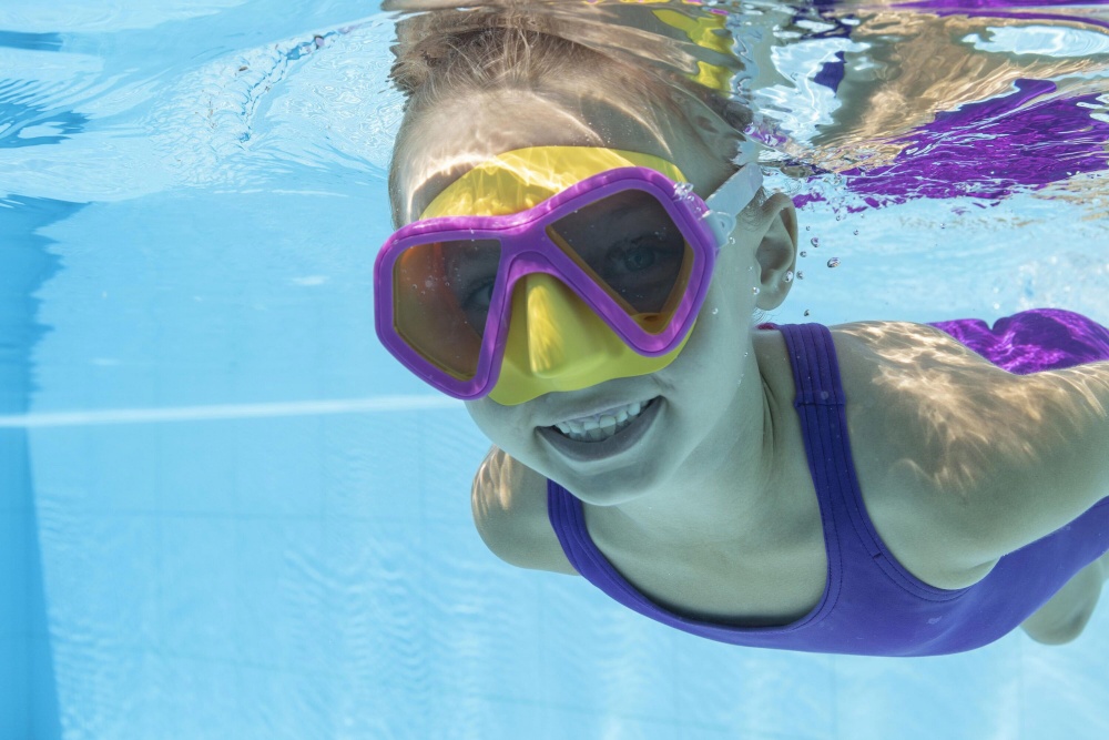 Окуляри-маска для плавання Bestway 22048 Swim Gear PDQ-Child 22048 р.OS в асортименті