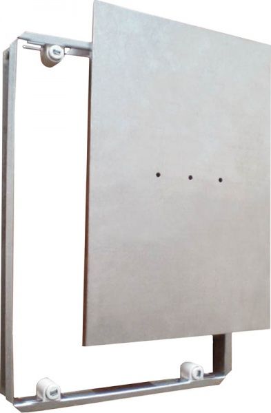 Дверцята ревізійні Домовент під плитку ДКМ 150x300