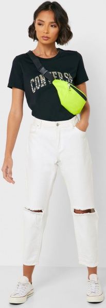 Футболка Converse TWISTED VARSITY PATTERN CLASSIC 10018432-001 XL чорний