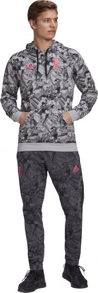 Джемпер Adidas CAPTSUBA HOODIE GK3445 р. M чорний
