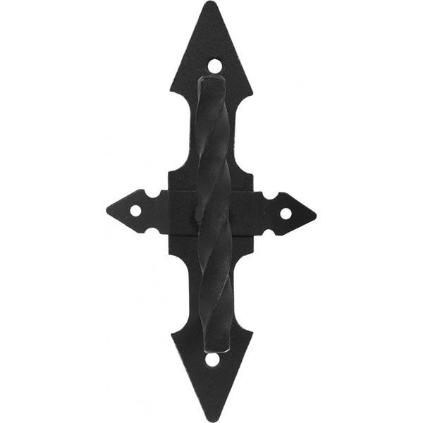 Ручка кованная Замок черный