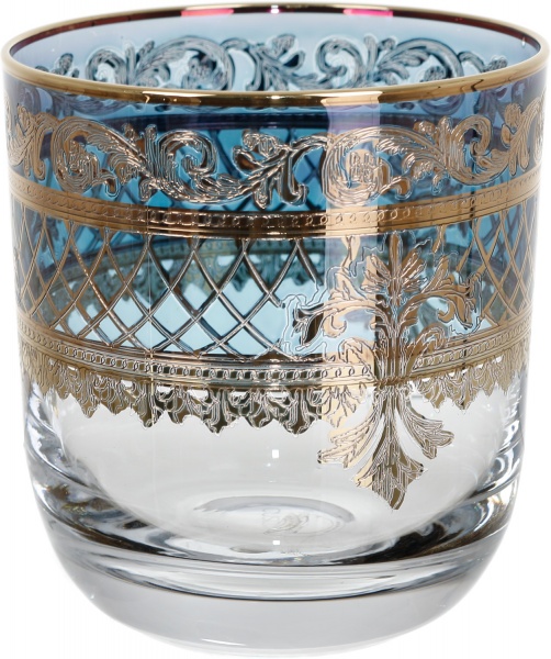Набор стаканов низких Blue and Gold 300 мл 6 шт. Combi 