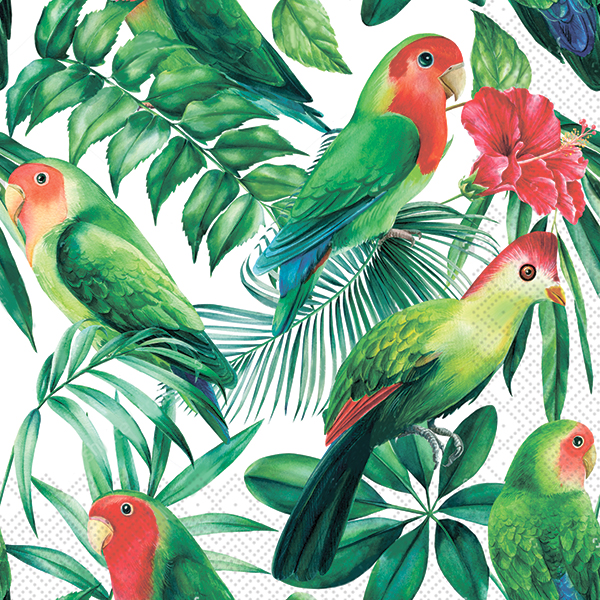 Салфетки столовые Silken Джунгли 33х33 см 16 шт. в ассортименте