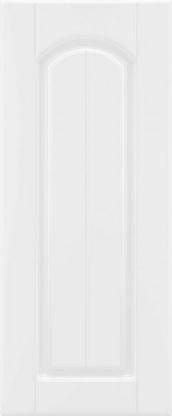 Фасад для кухні Грейд-Плюс Прованс білий гладкий №383 713x296 лівий