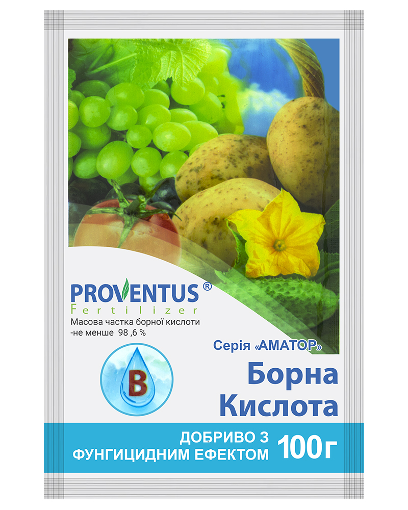 Удобрение минеральное Борная кислота 100 г — фото 1