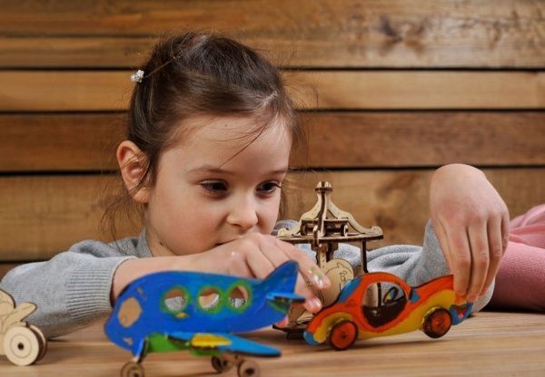 Раскраска UGEARS Автомобиль