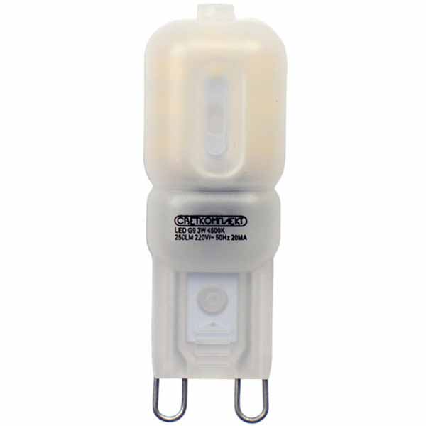 Лампа LED Светкомплект G9 3 Вт холодный свет