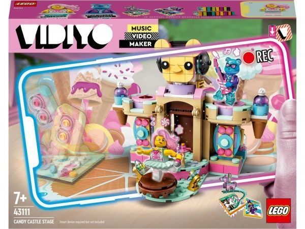 Конструктор LEGO Vidiyo Сцена цукеркового замку 43111