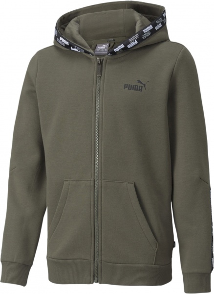 Джемпер Puma POWER Full-Zip 58930644 р. 128 хакі
