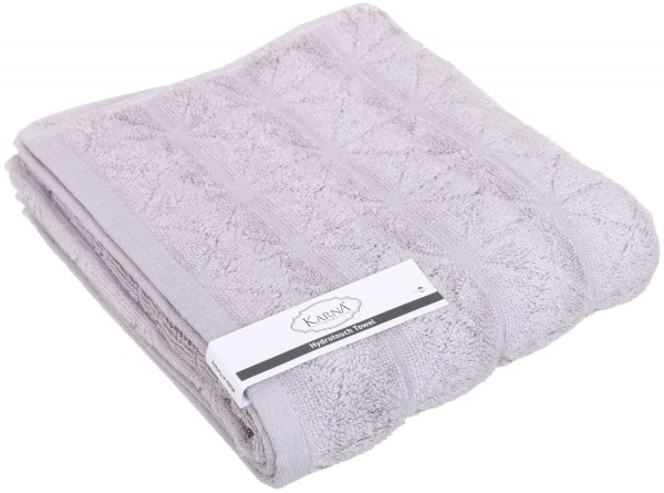 Полотенце махровое Vente 50x90 см серый Karna 
