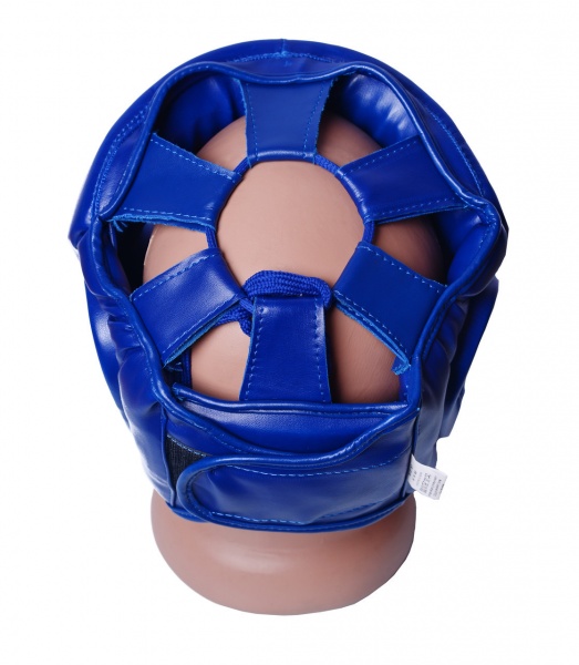 Шлем боксерский PowerPlay 3043 синий р. L 