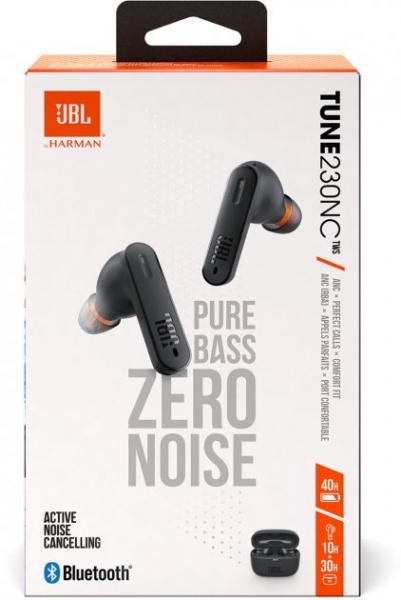 Наушники JBL® Tune 230 NC TWS black (JBLT230NCTWSBLK) 