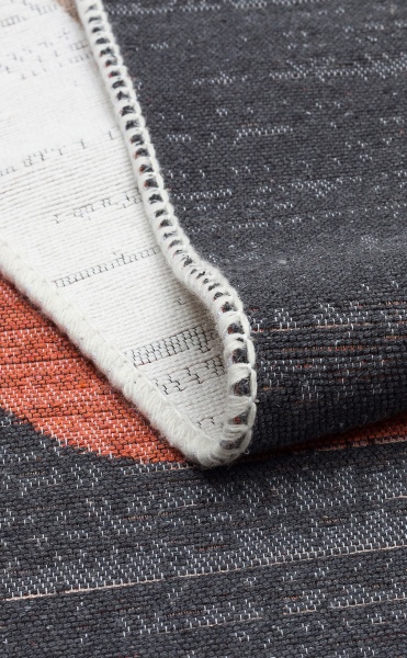 Килим Ekohali Arya AR 36 Black Terra 120x180 см двосторонній 