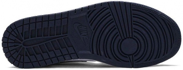 Кроссовки Jordan AIR JORDAN 1 MID 554724-174 р.42,5 синий