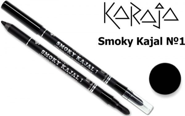 Олівець для очей KARAJA Smoky Kajal 01 black 1,2 г