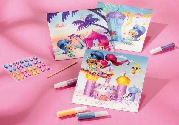 Набір для творчості Totum Шиммер та Шайн. Аплікація на листівках 850019