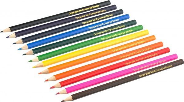 Олівці кольорові Universal Studios Despicable Me 12 шт.