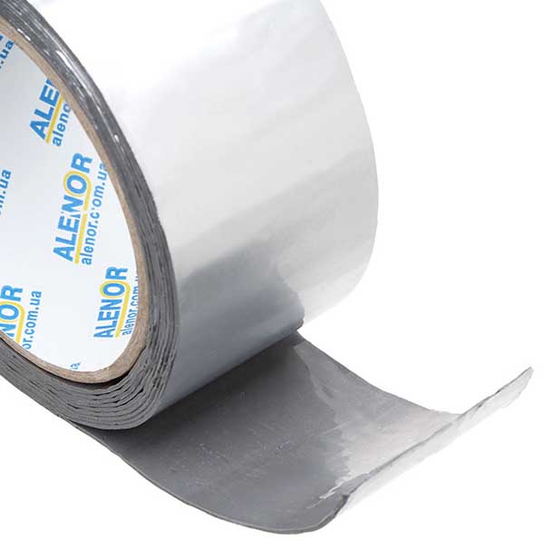 Лента герметизирующая Alenor BF бутиловая 50 мм x 3 м алюминиевая