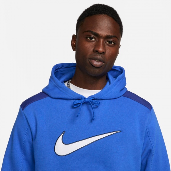 Джемпер Nike M NSW SP FLC HOODIE BB FN0247-480 р.2XL синій