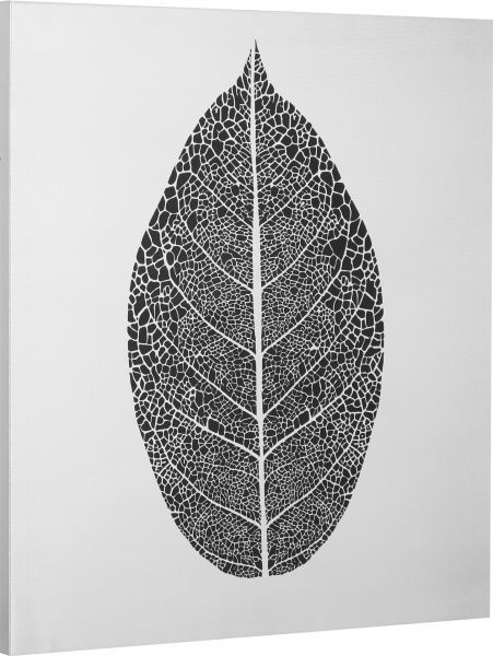 Картина Черный лист 65x65 см Styler 