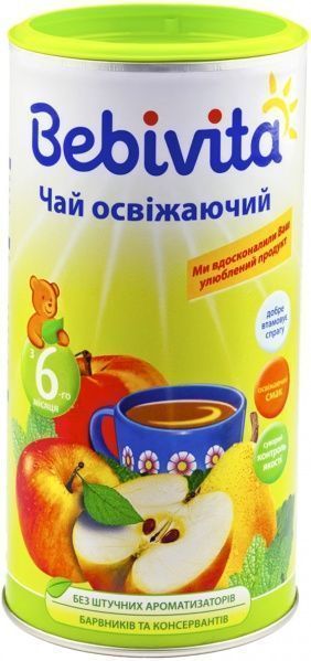 Чай Bebivita Освежающий 200 г 9007253101882