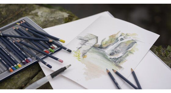 Олівці акварельні Watercolour 36 шт. Derwent