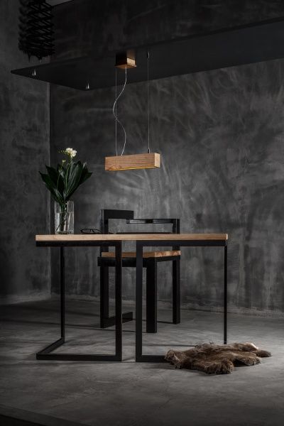 Світильник підвісний ADLUX Neodym NC-40-WW-O 8 Вт дуб світлий 